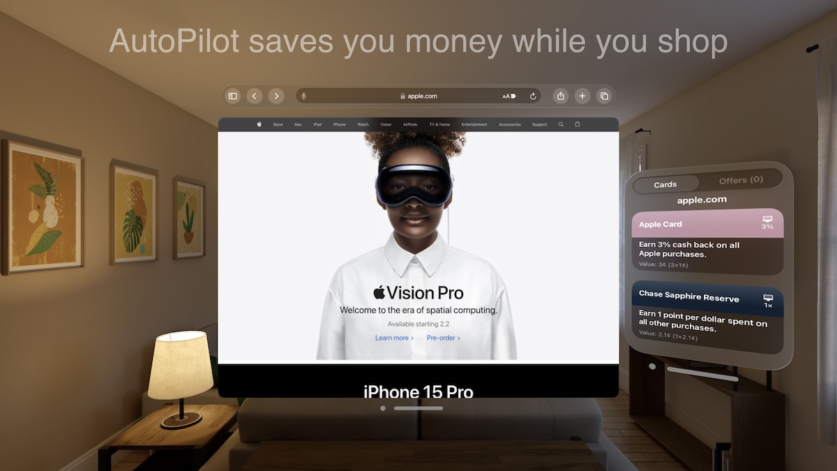 CardPointers Apple Vision Pro