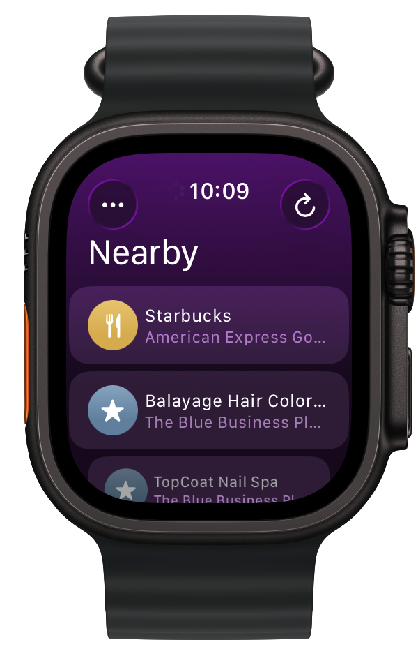 CardPointers watchOS 27 Screenshot 1